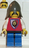 LEGO cas065 Royal Knights - Knight 3, Dark Gray Neck-Protector