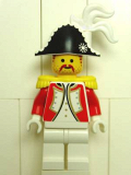 LEGO pi074 Imperial Guard - Admiral with White Plume Triple